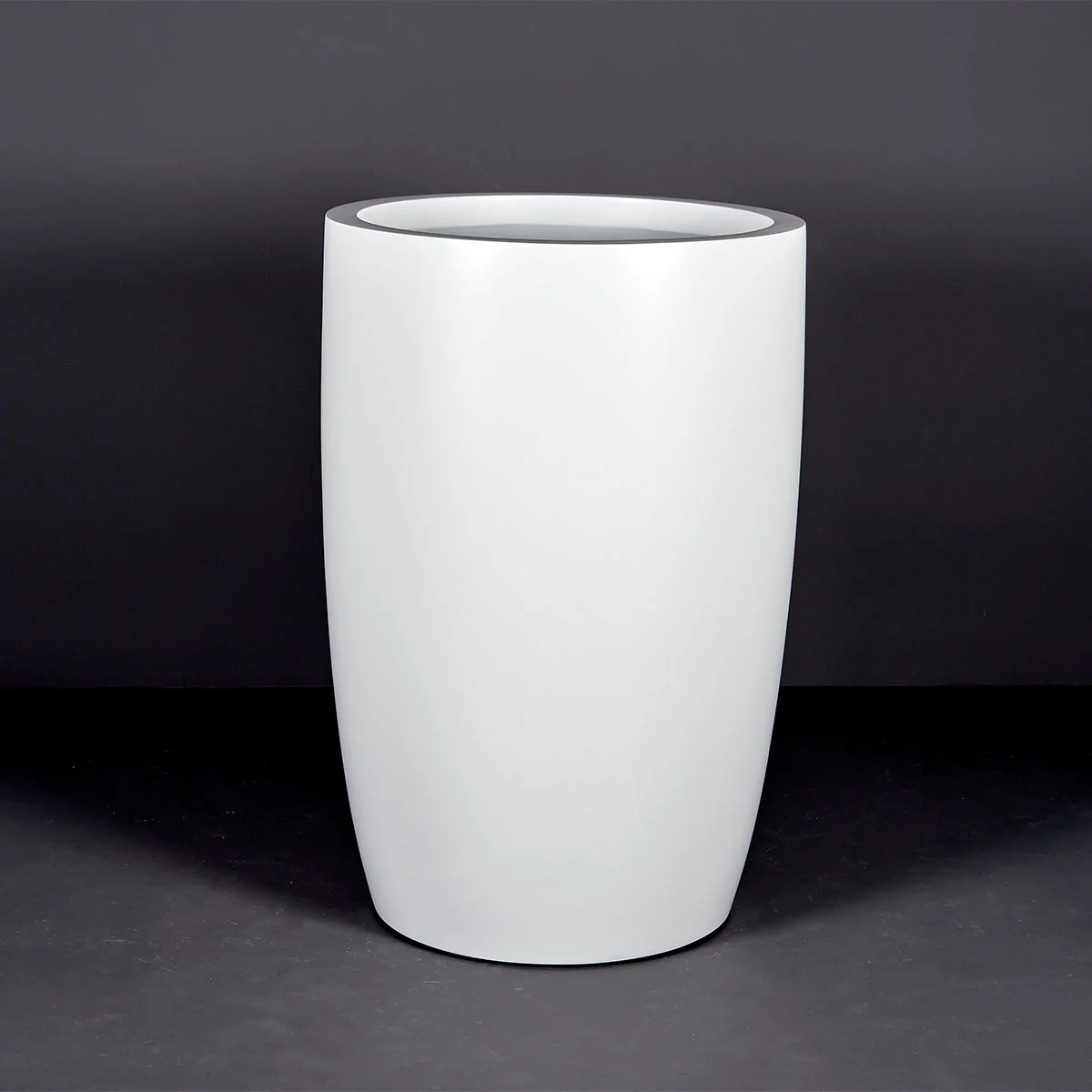 Lisbon Tall Round Tapered Planter - Pro Insulation and Fence