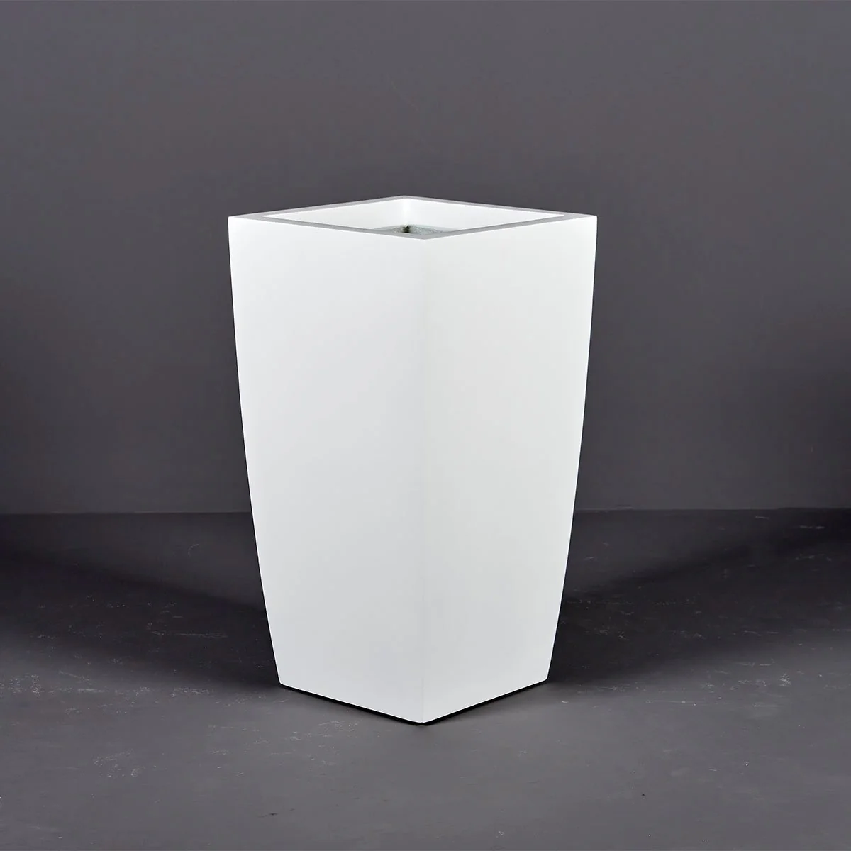 Toulan Modern Tall Tapered Square Planter - Pro Insulation and Fence