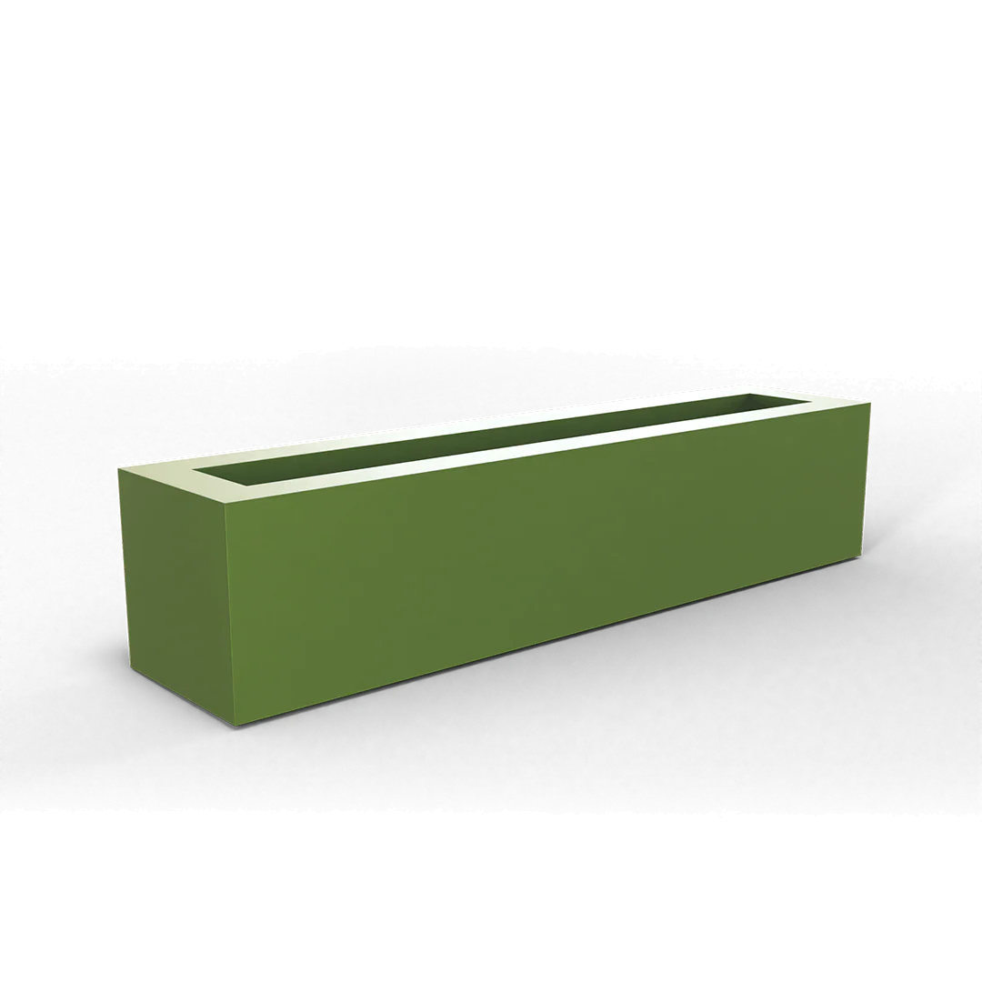 Salon Narrow Low Rectangular Planter - Pro Insulation and Fence