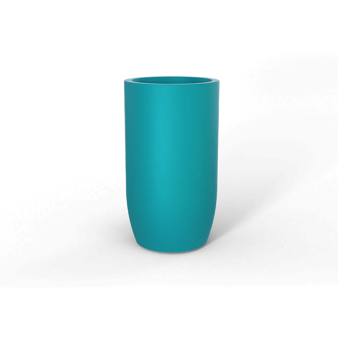 Lisbon Tall Round Tapered Planter - Pro Insulation and Fence
