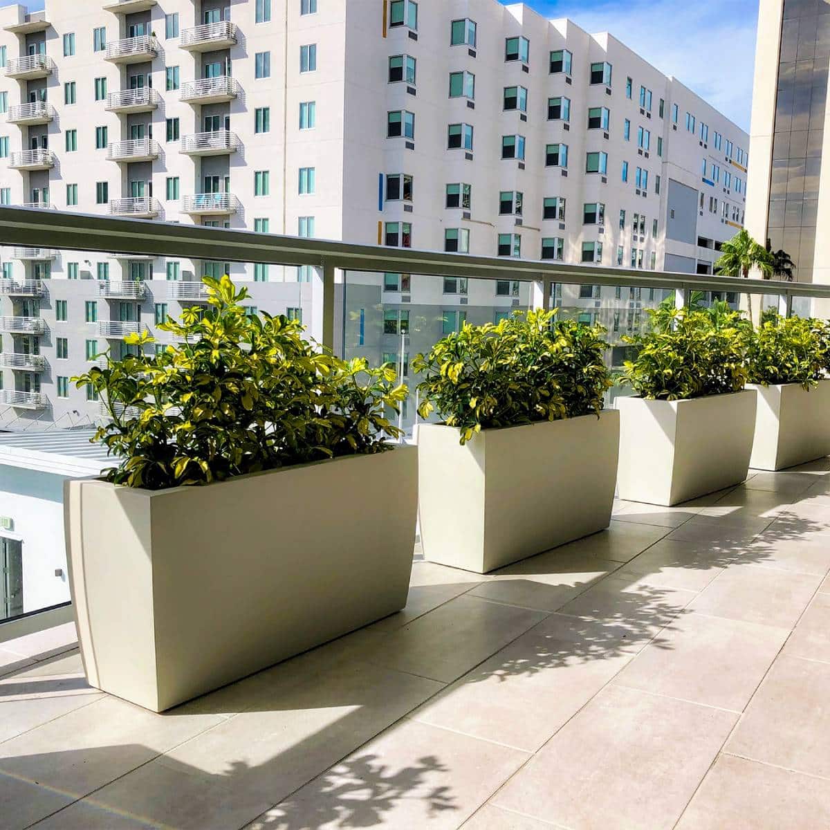 Panama Rectangular Tapered Planter - Pro Insulation and Fence