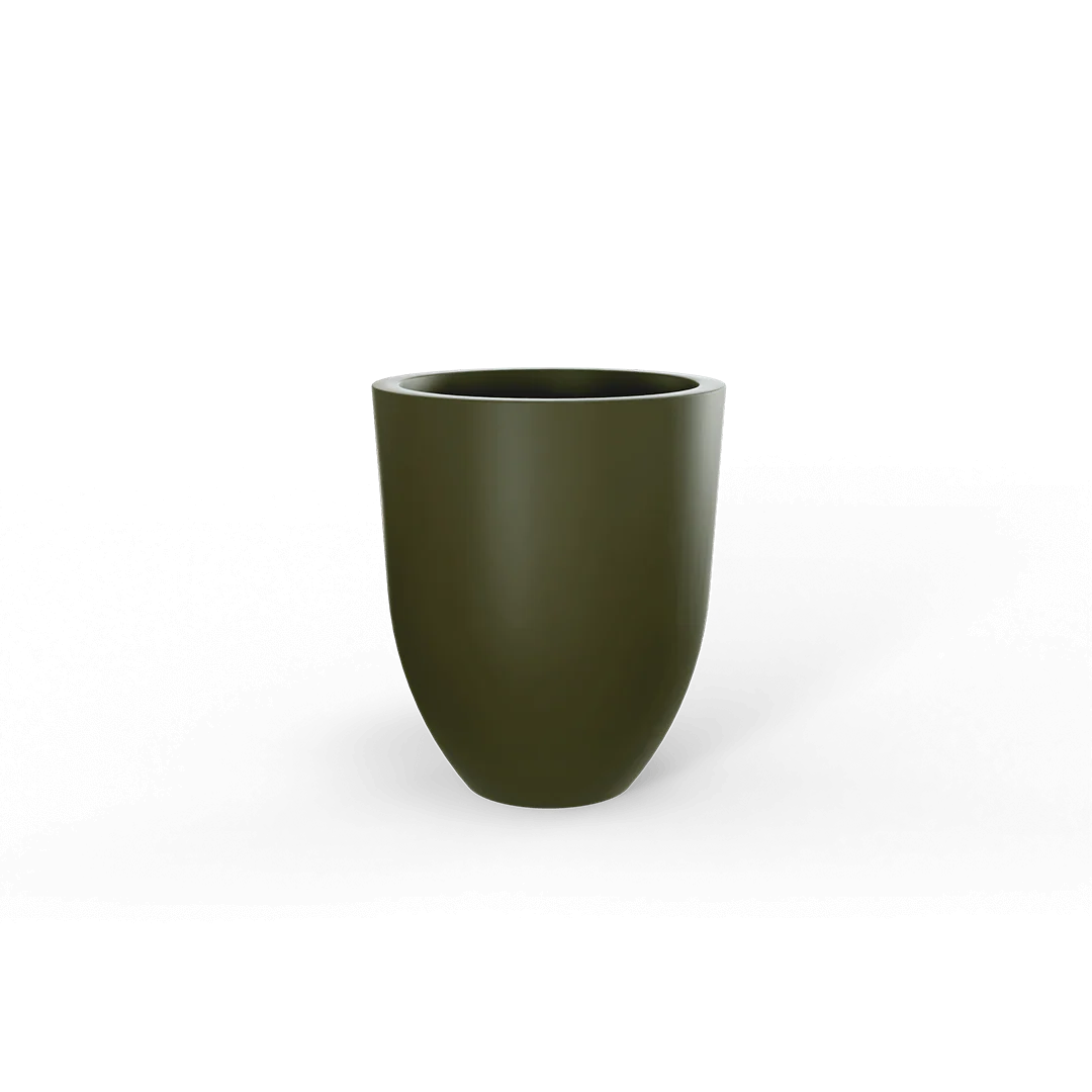 Valencia Tall Round Tapered Planter - Pro Insulation and Fence
