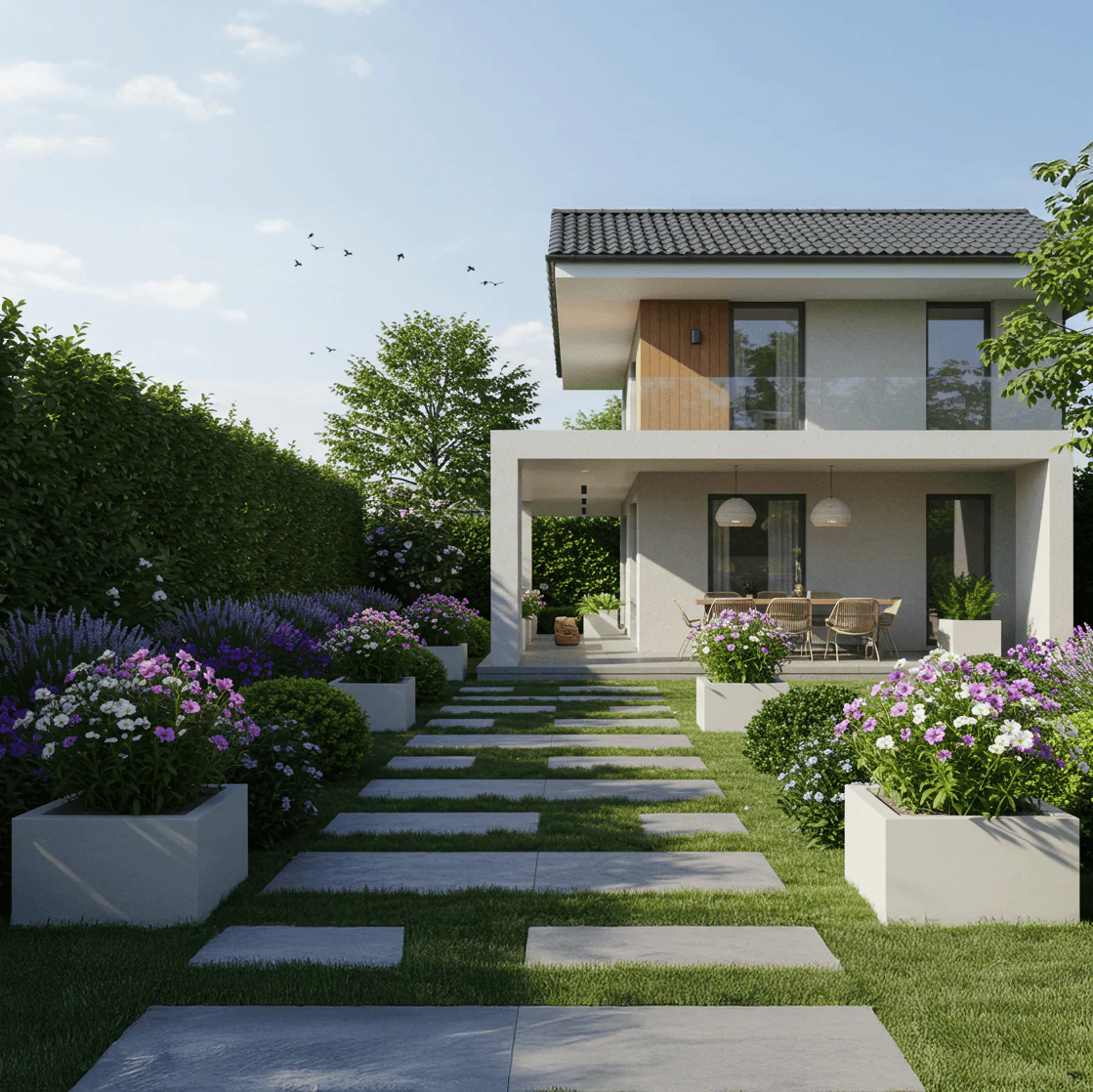 Antwerp Corner Planter - Pro Insulation and Fence