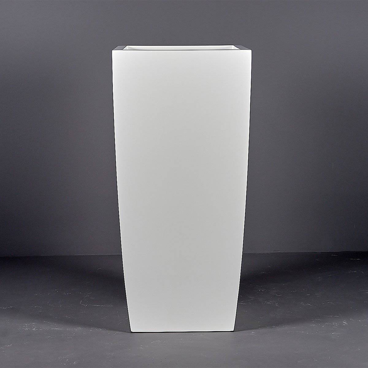 Toulan Modern Tall Tapered Square Planter - Pro Insulation and Fence