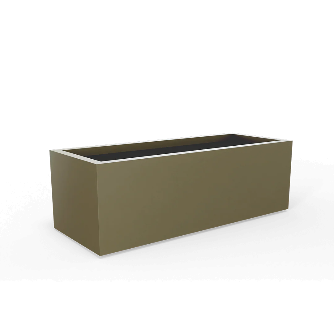 Cuba Low Rectangular Planter - Pro Insulation and Fence