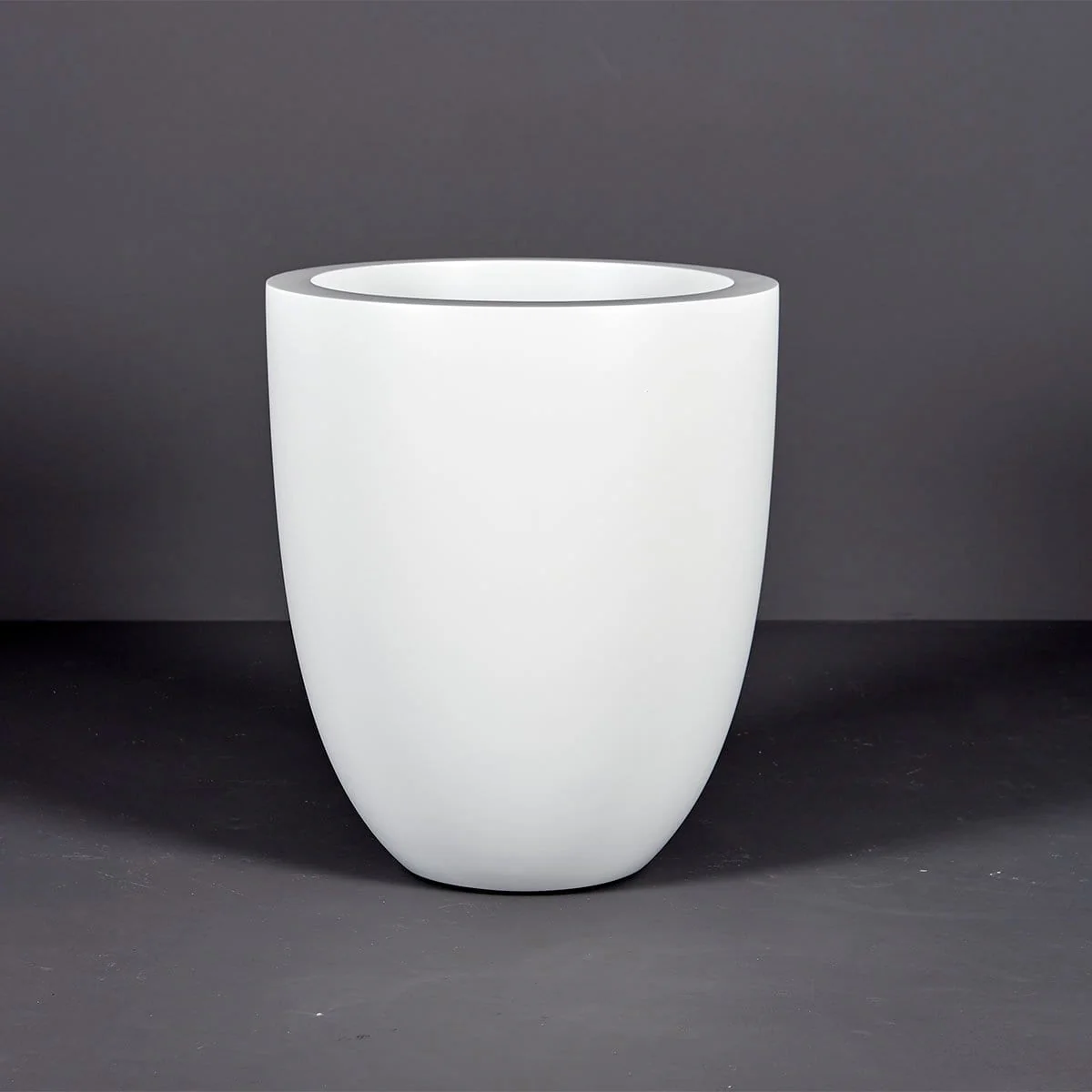 Valencia Tall Round Tapered Planter - Pro Insulation and Fence