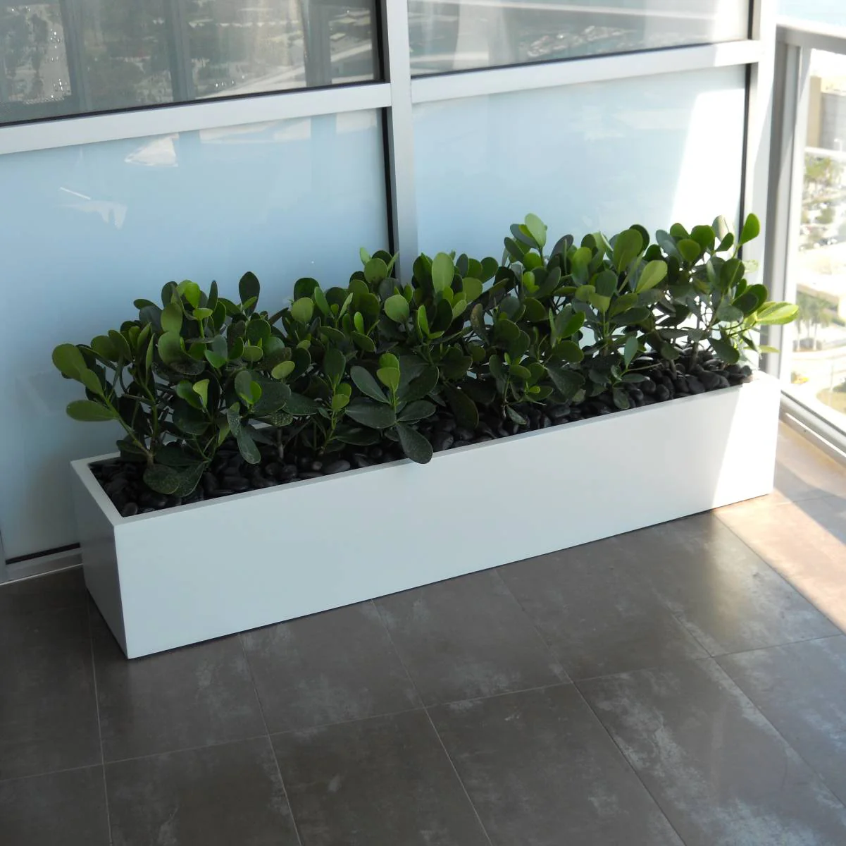 Cuba Low Rectangular Planter - Pro Insulation and Fence