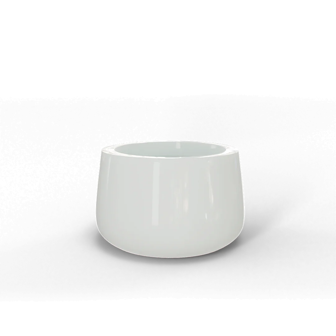 Short Hayden Tapered Round Planter - Pro Insulation and Fence