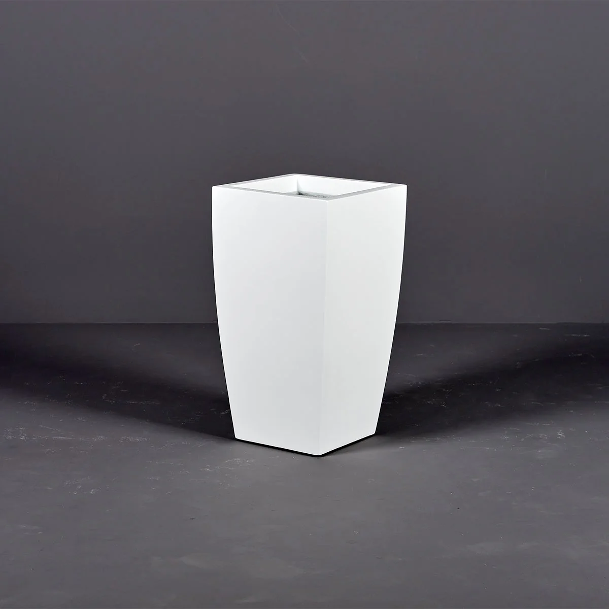 Toulan Modern Tall Tapered Square Planter - Pro Insulation and Fence