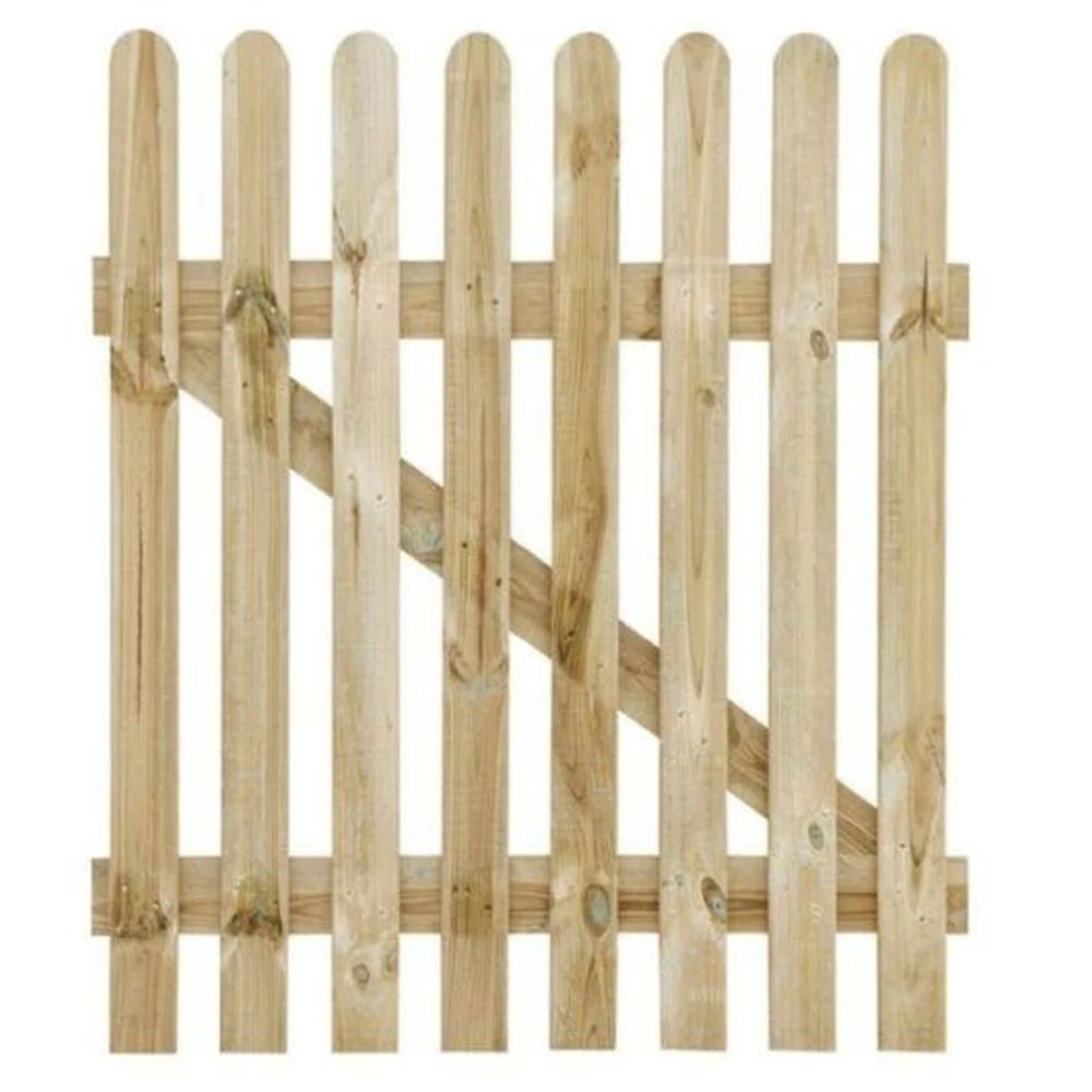 Rounded Top Picket Pale Fencing 1.83m x 0.30m - Pro Insulation and Fence