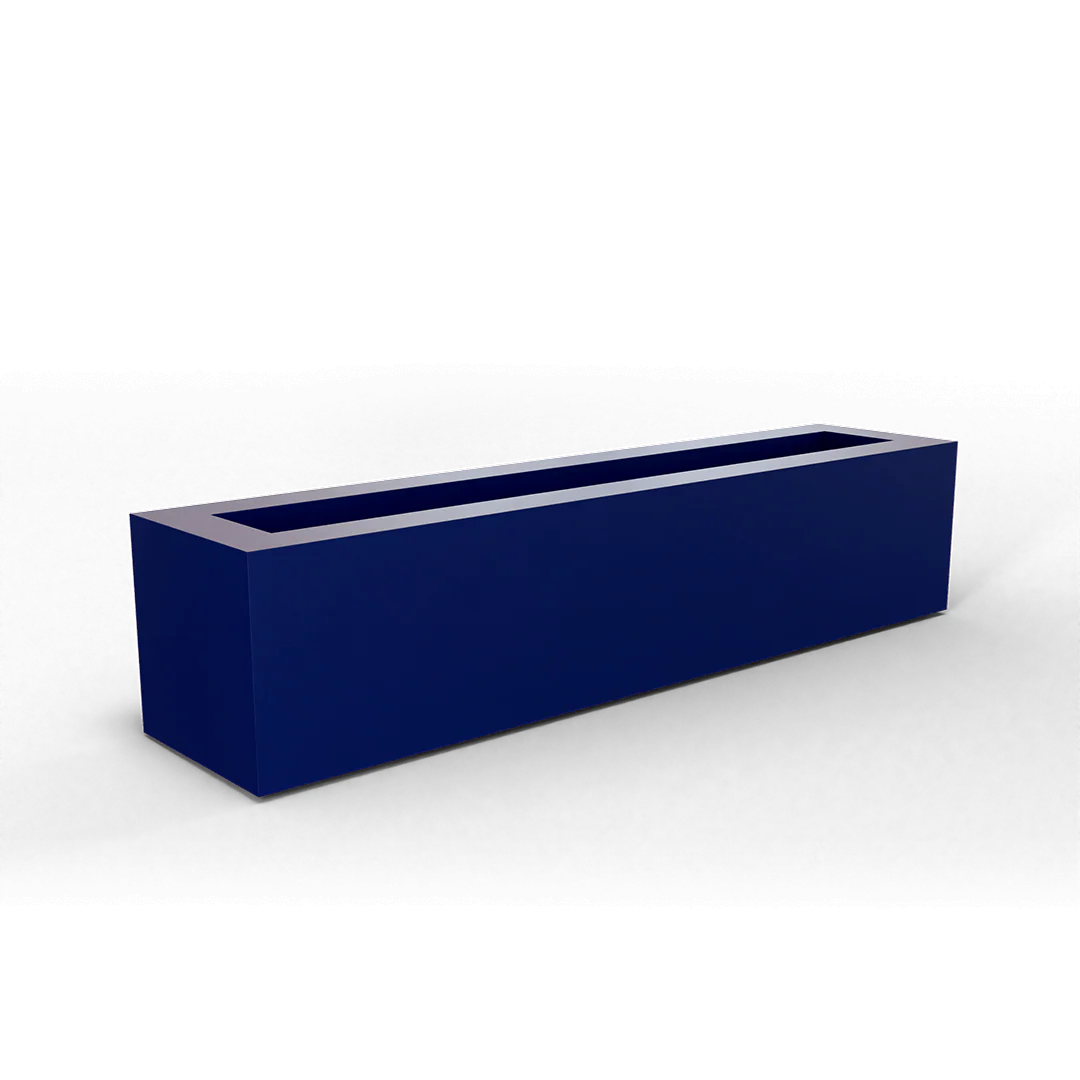 Salon Narrow Low Rectangular Planter - Pro Insulation and Fence