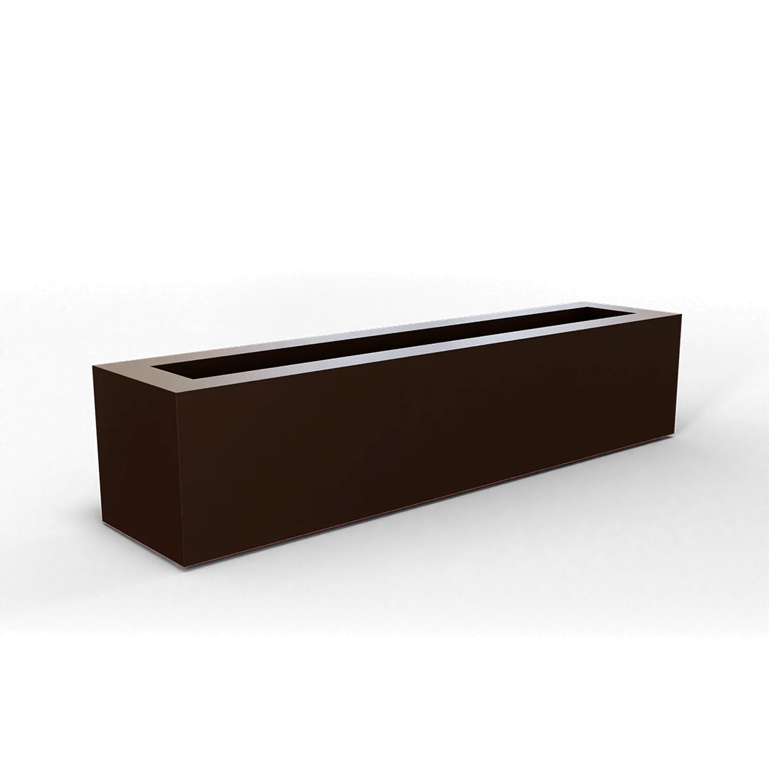 Salon Narrow Low Rectangular Planter - Pro Insulation and Fence
