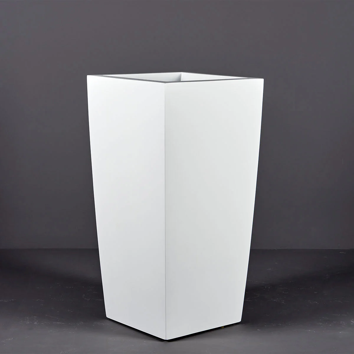 Toulan Modern Tall Tapered Square Planter - Pro Insulation and Fence