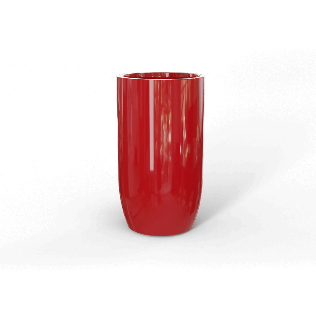 Lisbon Tall Round Tapered Planter - Pro Insulation and Fence