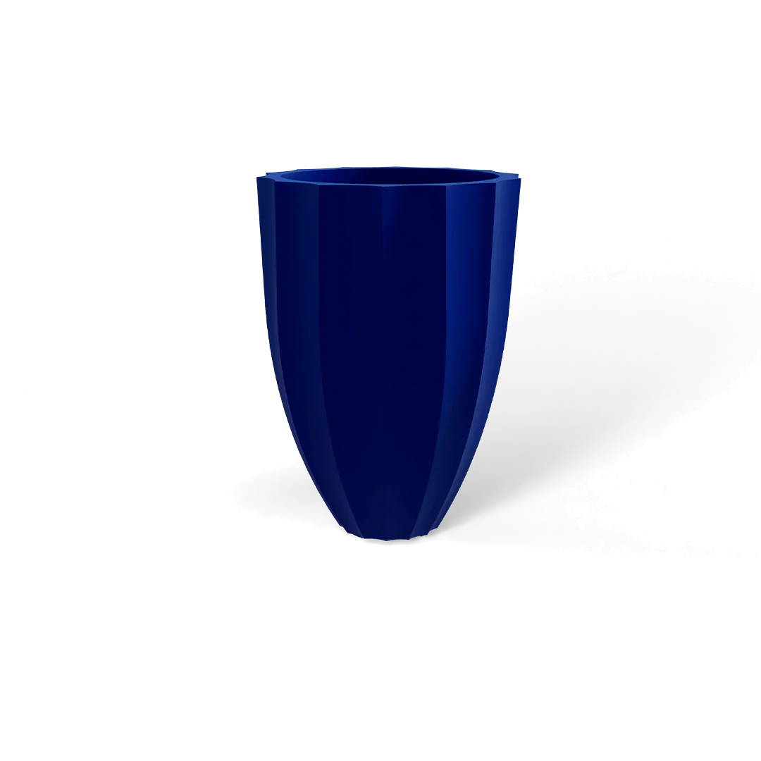 Alicante Fluted Round Planter - Pro Insulation and Fence