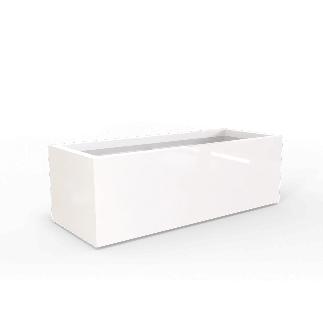 Cuba Low Rectangular Planter - Pro Insulation and Fence