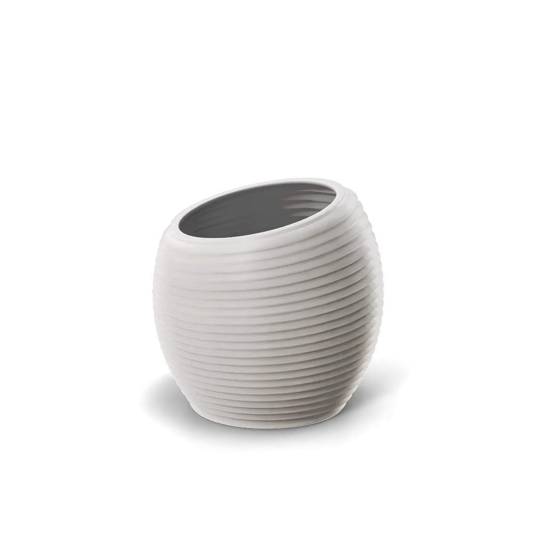 Spiral Modern Globe Planter - Pro Insulation and Fence