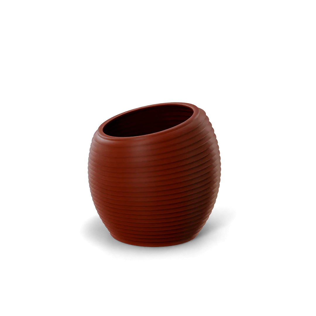 Spiral Modern Globe Planter - Pro Insulation and Fence