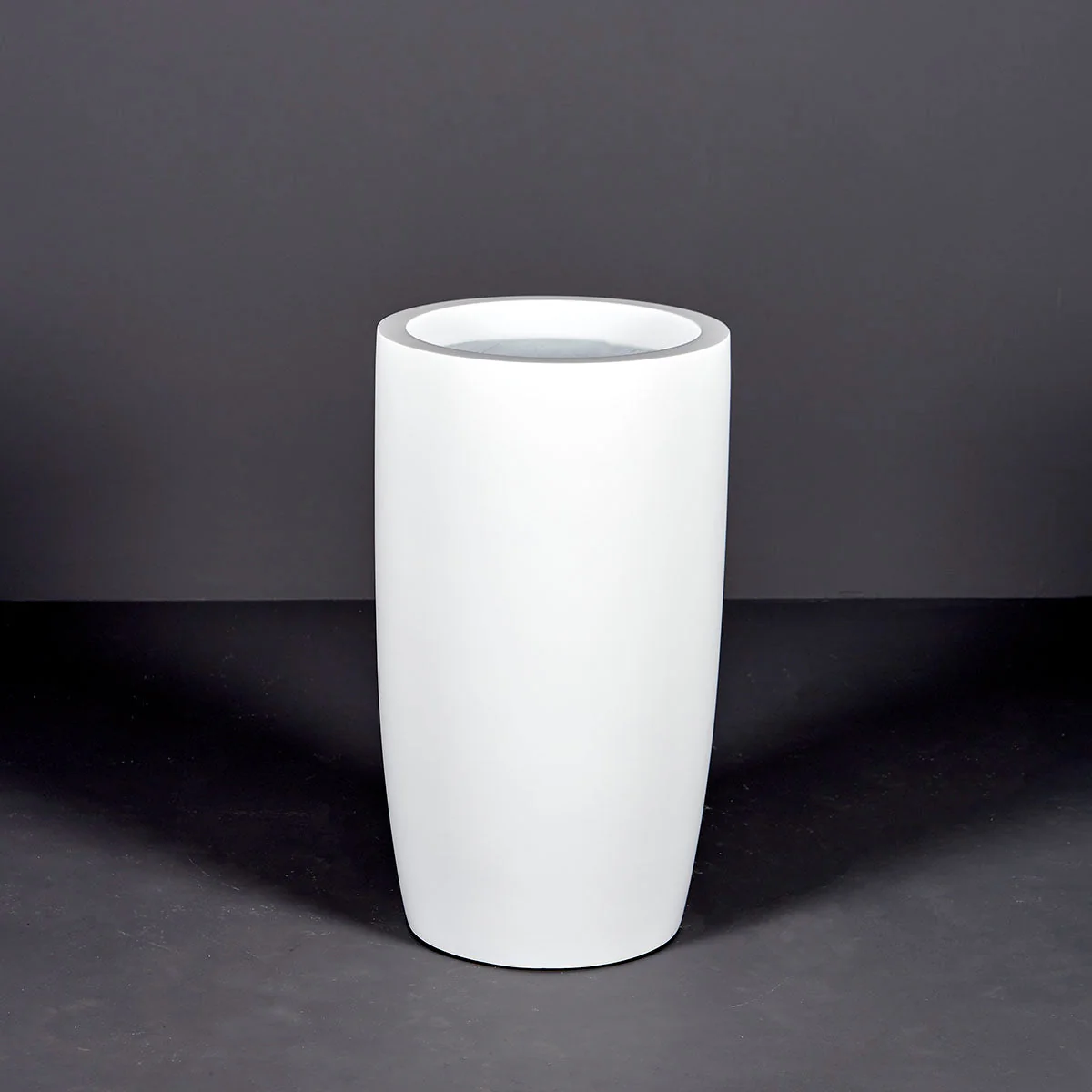 Lisbon Tall Round Tapered Planter - Pro Insulation and Fence