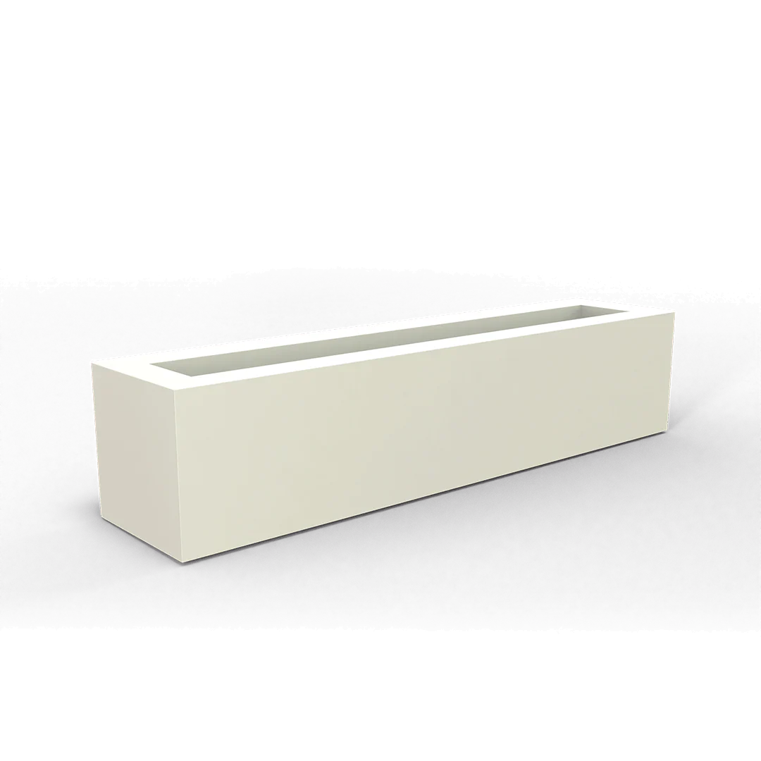 Salon Narrow Low Rectangular Planter - Pro Insulation and Fence