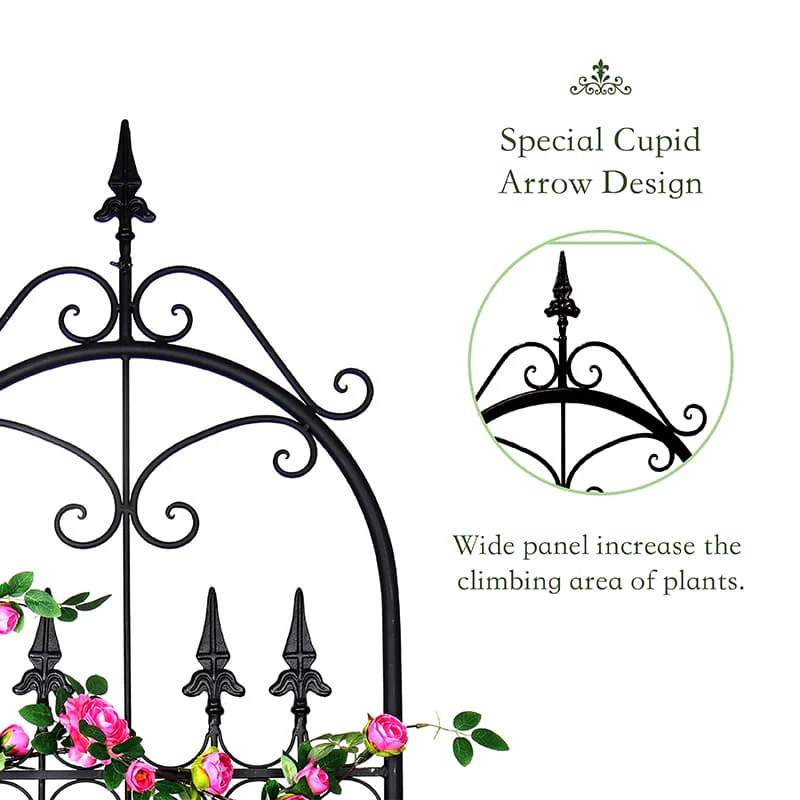 Garden Trellis 86” x 21.7” for Climbing Plants - Pro Insulation and Fence