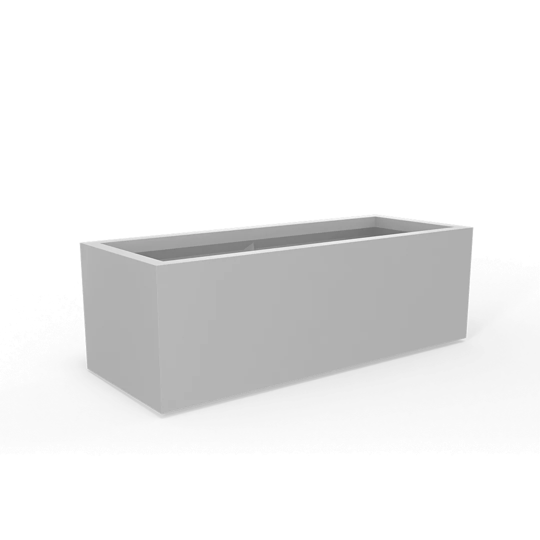 Cuba Low Rectangular Planter - Pro Insulation and Fence