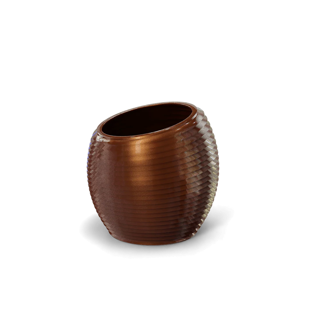 Spiral Modern Globe Planter - Pro Insulation and Fence