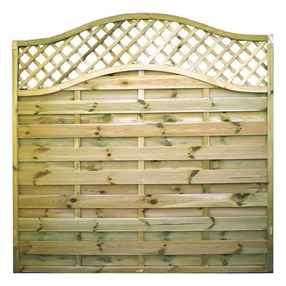 San Remo Omega Panel with Trellis 1.5 - Pro Insulation and Fence