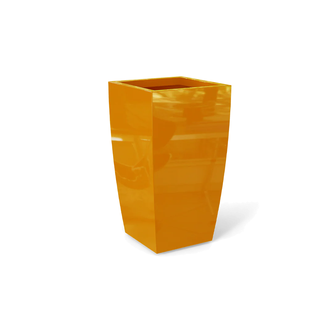 Toulan Modern Tall Tapered Square Planter - Pro Insulation and Fence