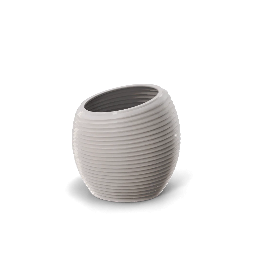 Spiral Modern Globe Planter - Pro Insulation and Fence