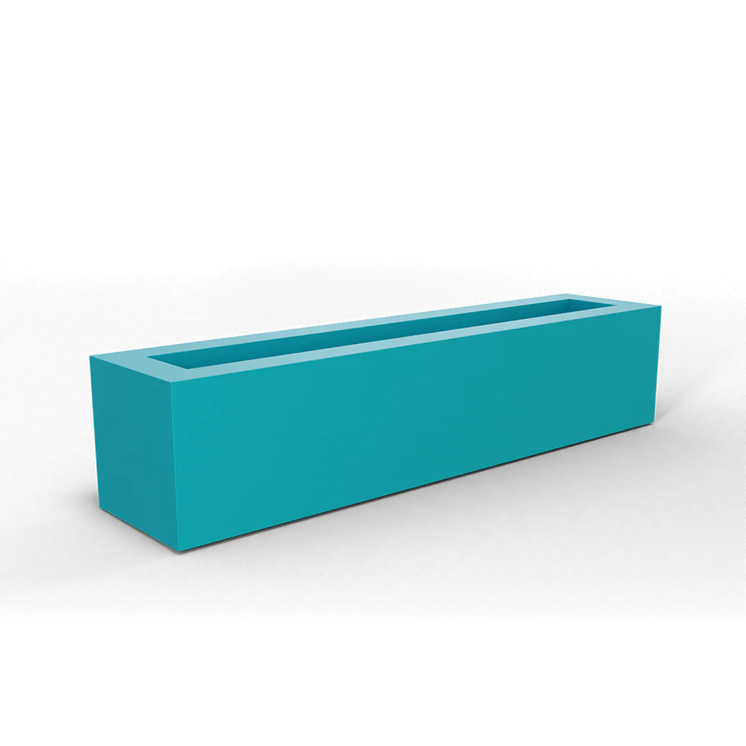 Salon Narrow Low Rectangular Planter - Pro Insulation and Fence