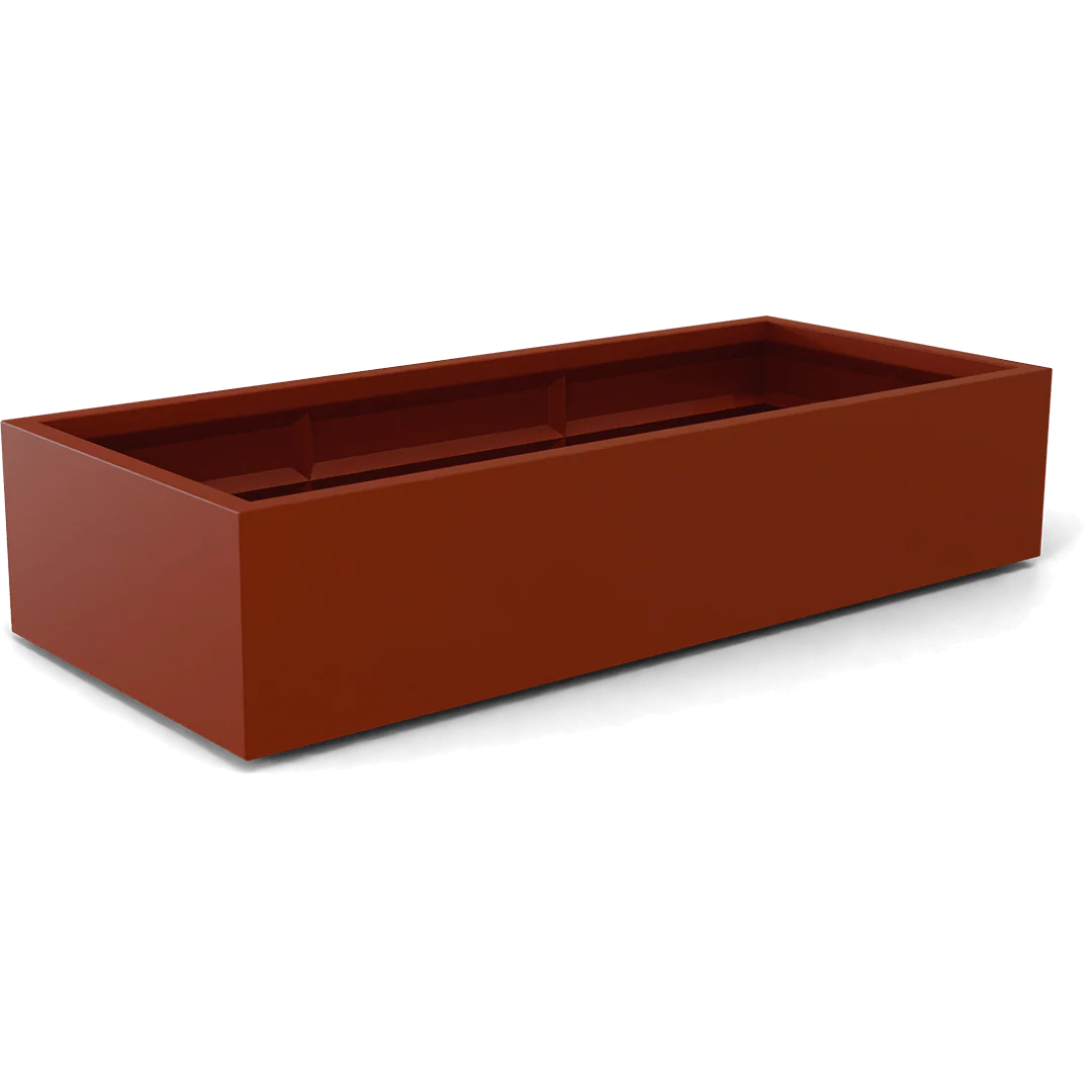 Selenge Extra Wide Large Rectangle Planter - Pro Insulation and Fence