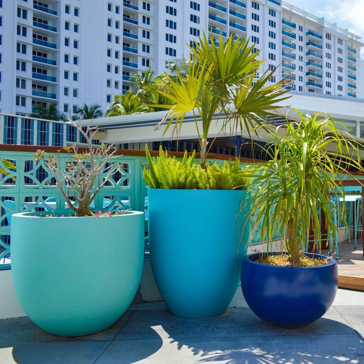 Brannan Tapered Round Planter - Pro Insulation and Fence