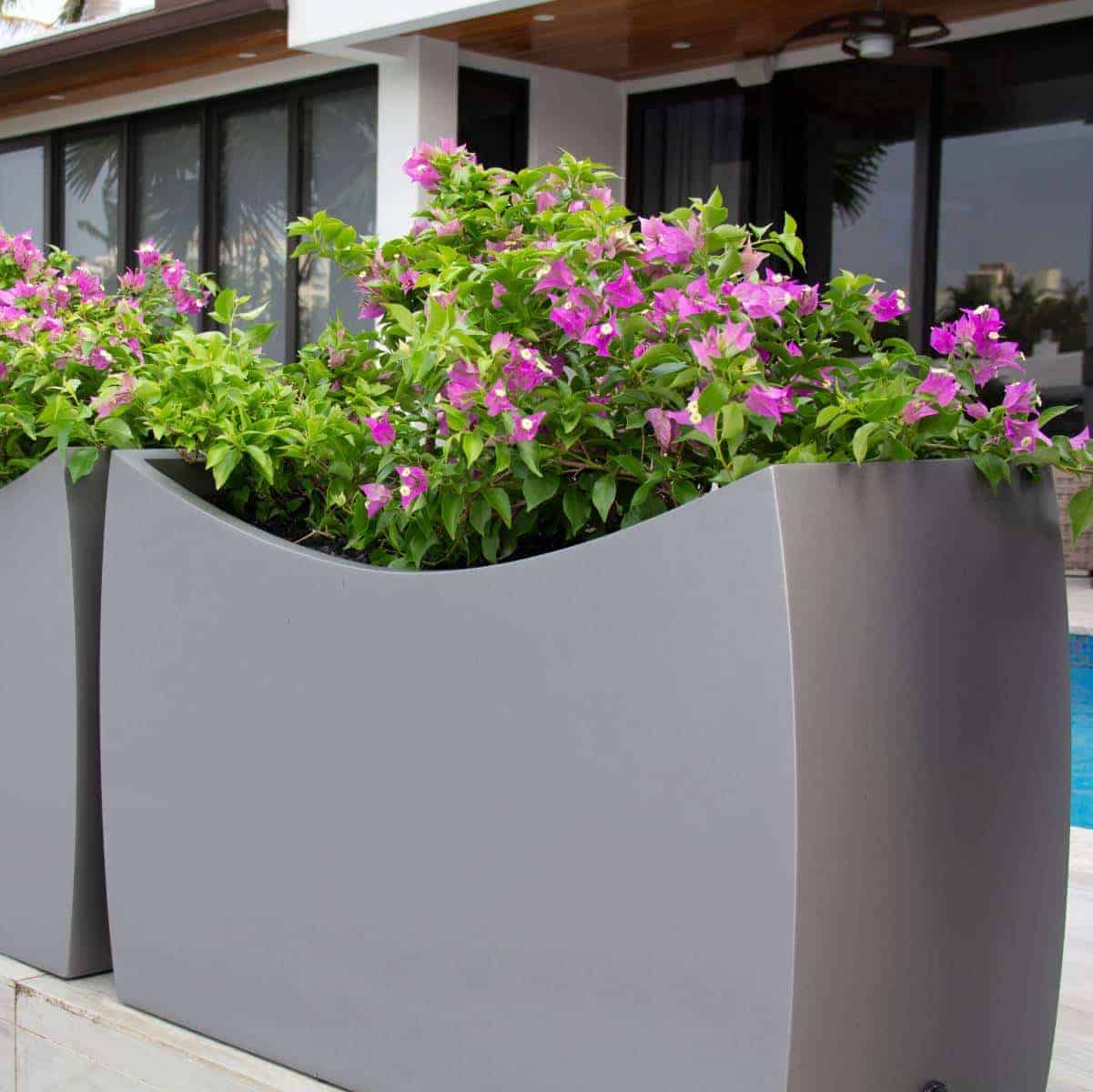 Seoul Modern Rectangular Planter - Pro Insulation and Fence