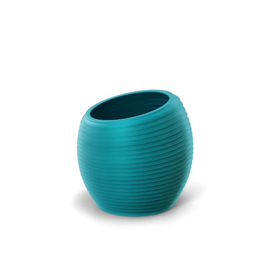 Spiral Modern Globe Planter - Pro Insulation and Fence