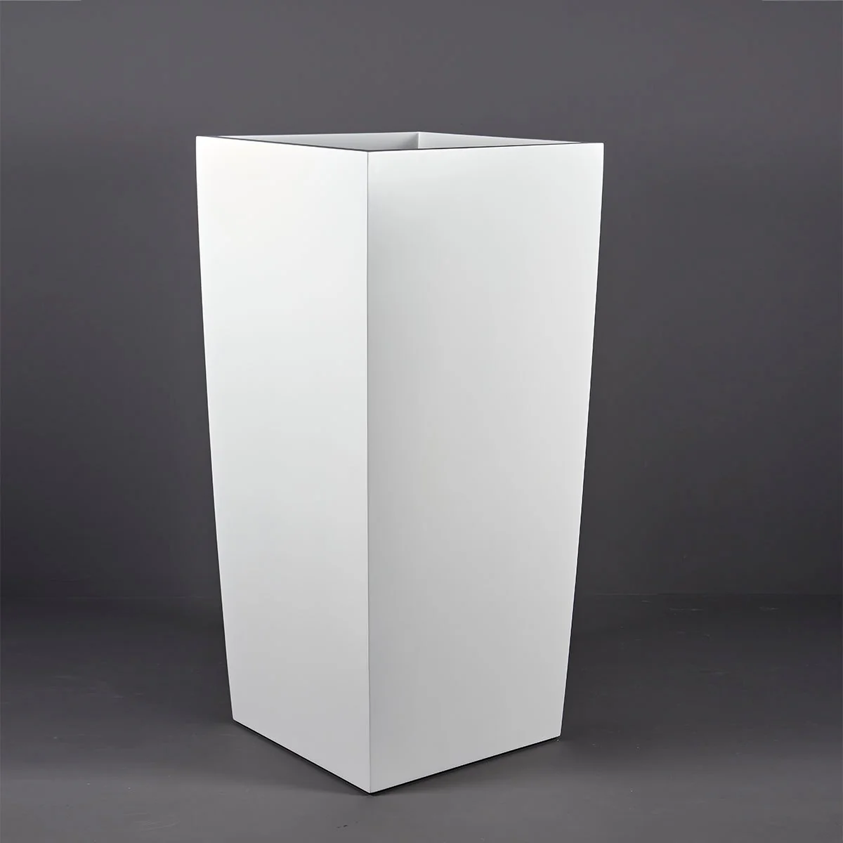 Toulan Modern Tall Tapered Square Planter - Pro Insulation and Fence