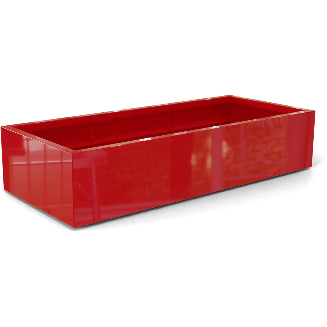 Selenge Extra Wide Large Rectangle Planter - Pro Insulation and Fence