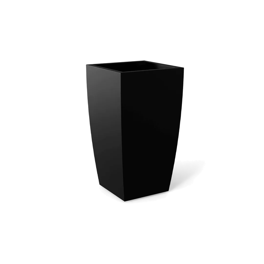 Toulan Modern Tall Tapered Square Planter - Pro Insulation and Fence