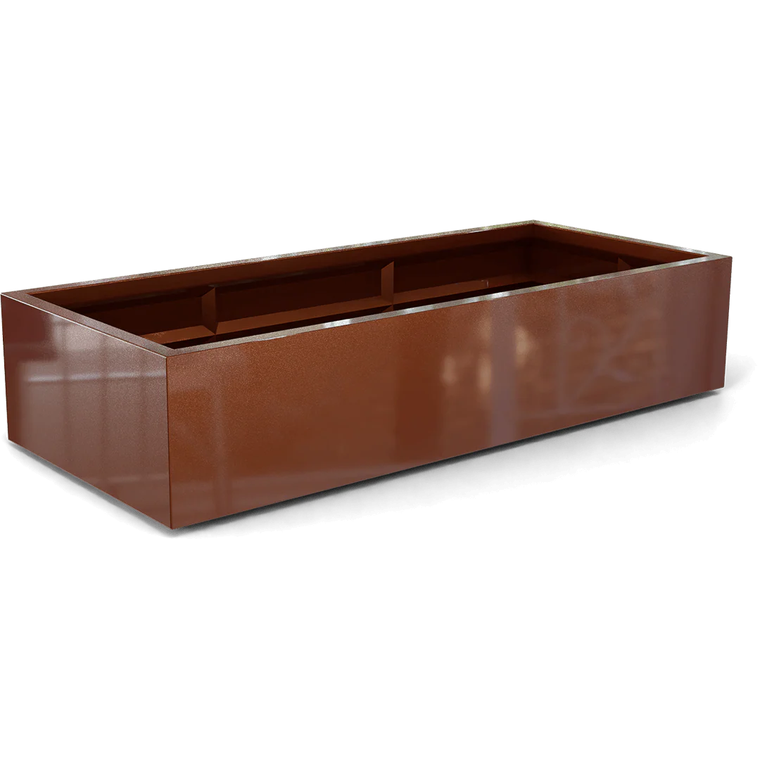 Selenge Extra Wide Large Rectangle Planter - Pro Insulation and Fence