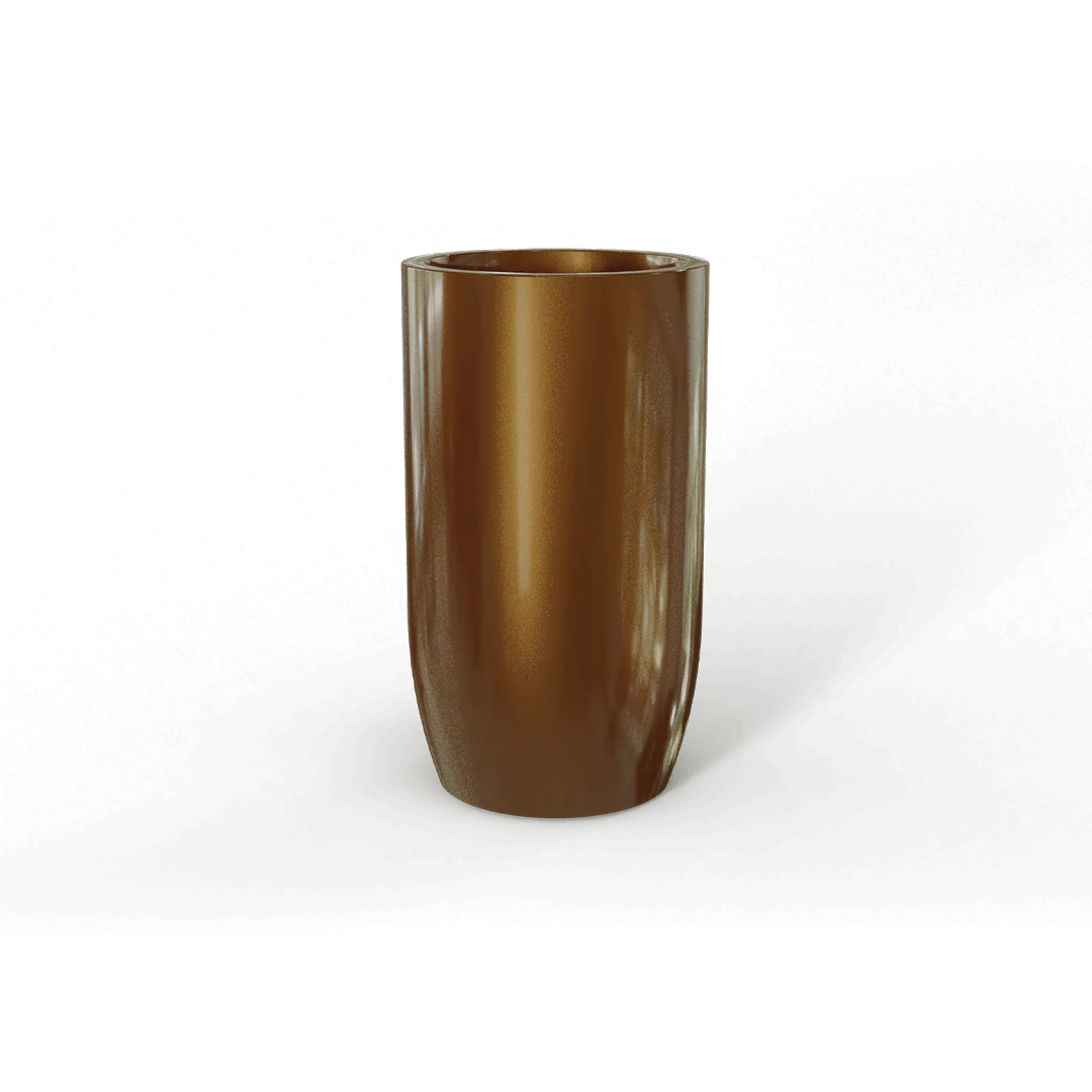 Lisbon Tall Round Tapered Planter - Pro Insulation and Fence