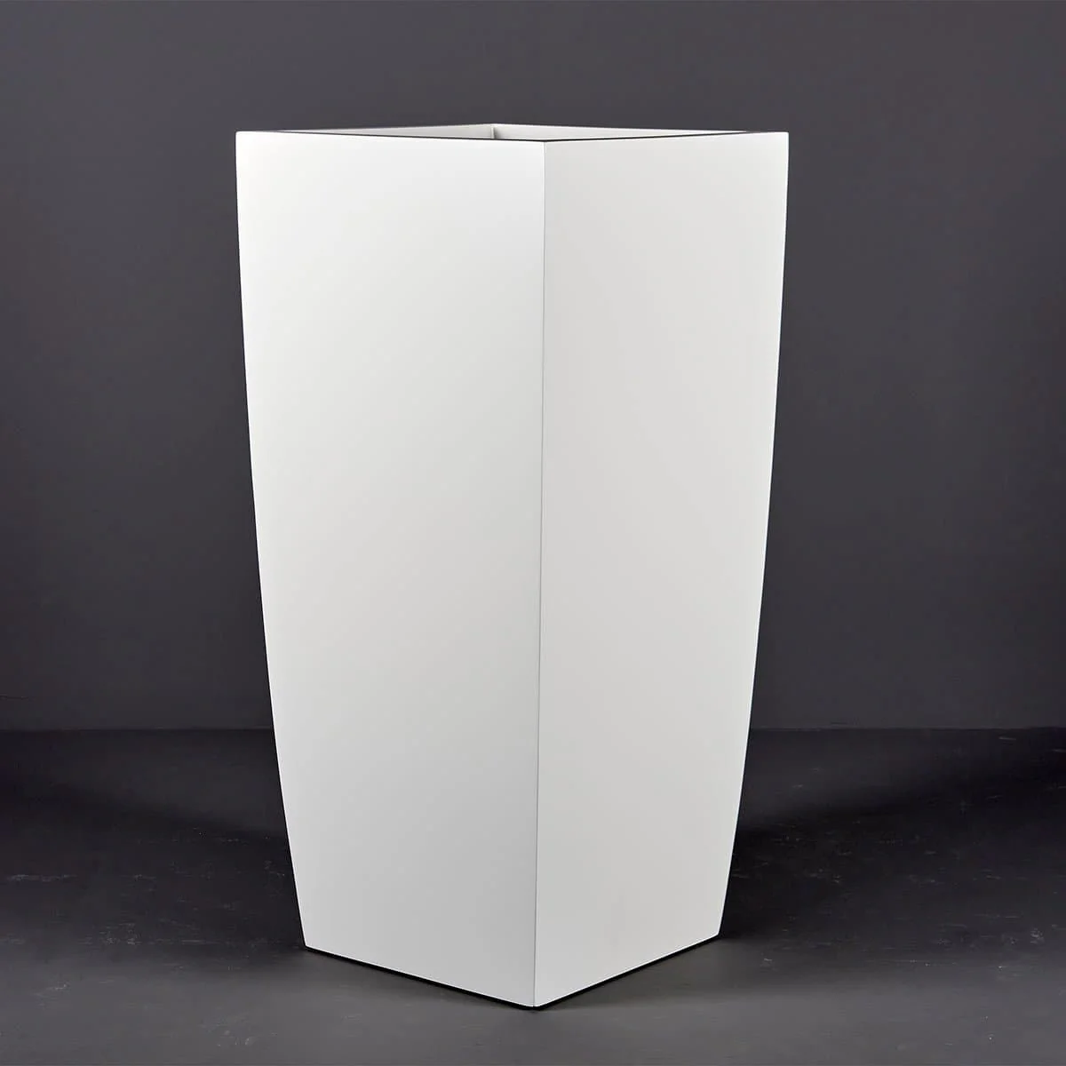 Toulan Modern Tall Tapered Square Planter - Pro Insulation and Fence
