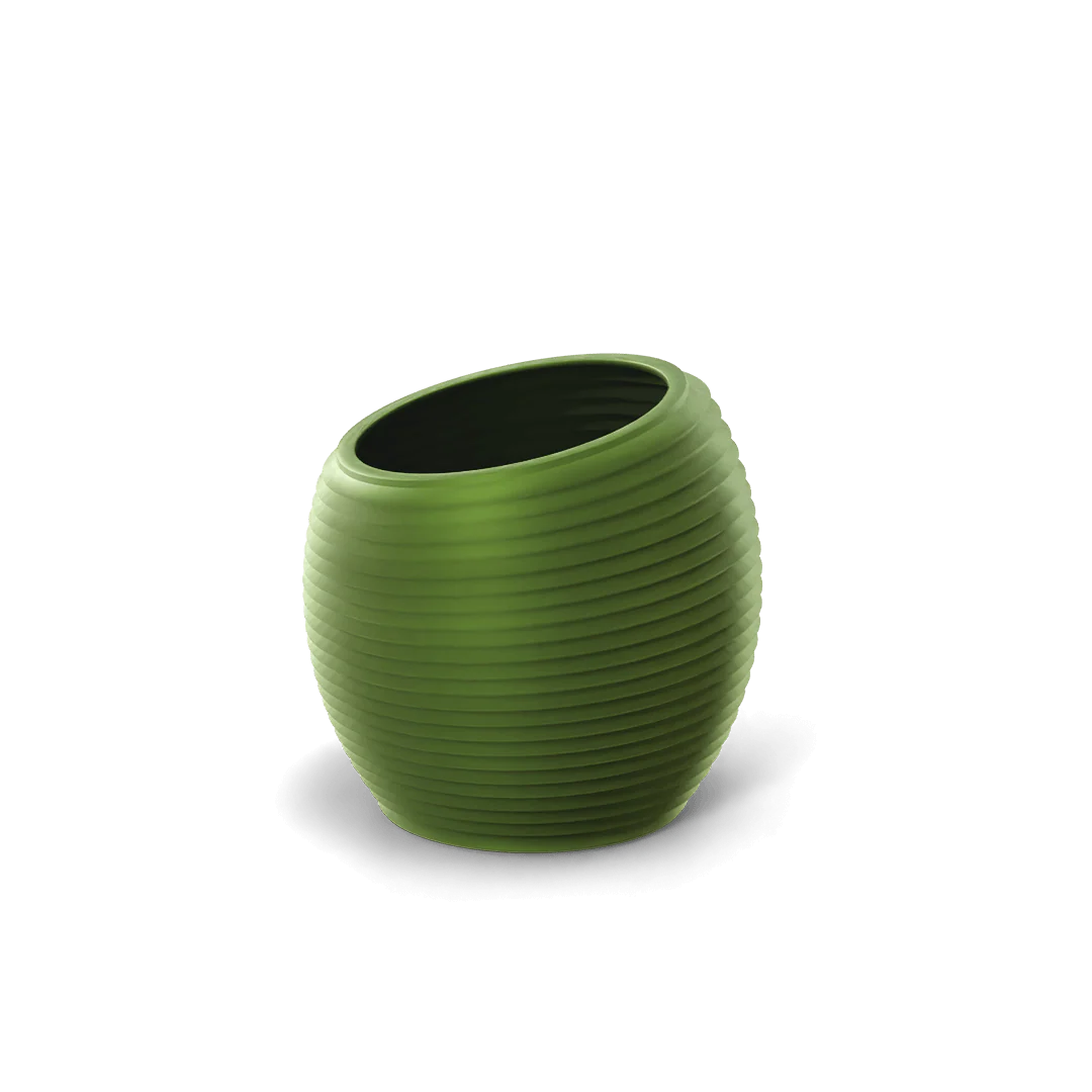 Spiral Modern Globe Planter - Pro Insulation and Fence