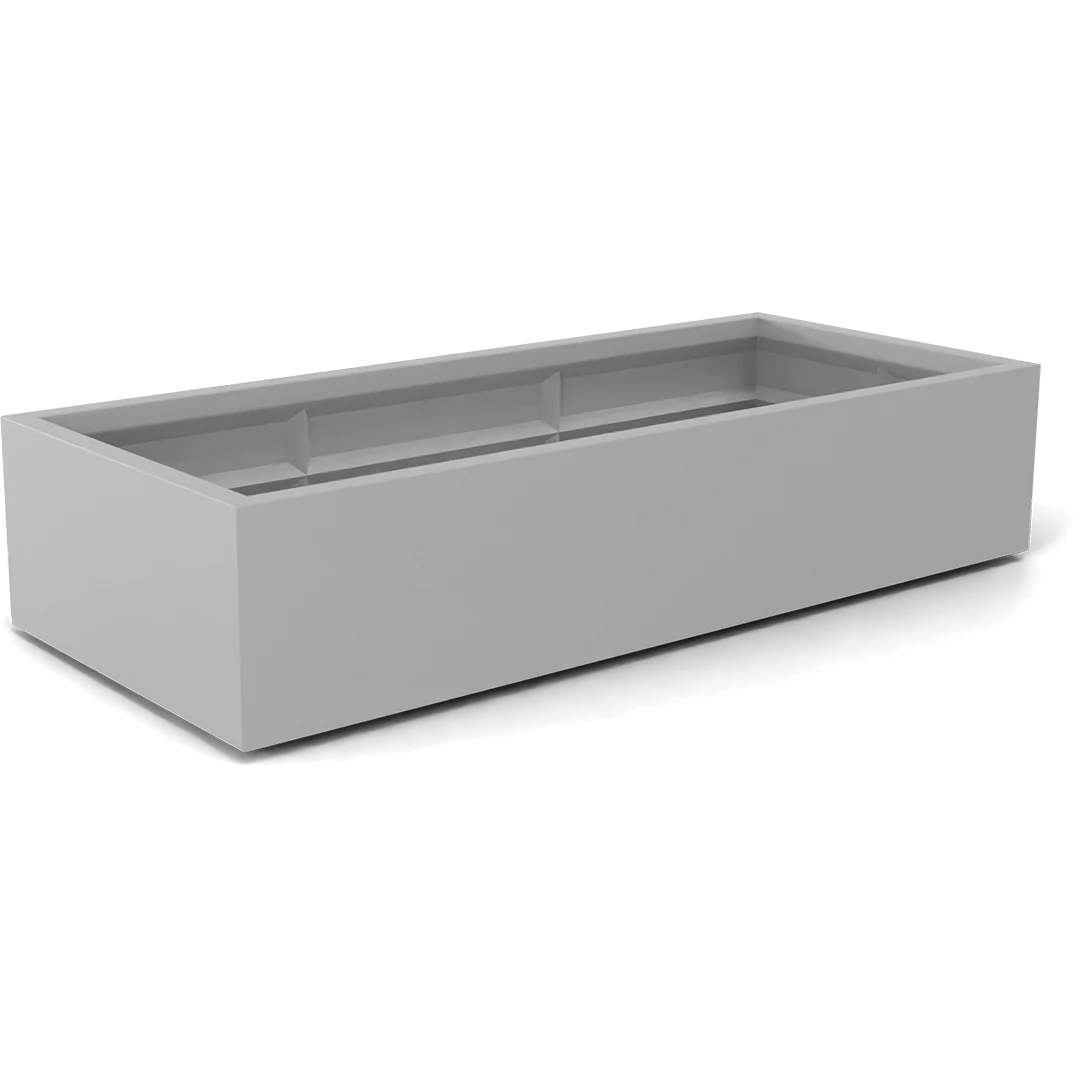 Selenge Extra Wide Large Rectangle Planter - Pro Insulation and Fence