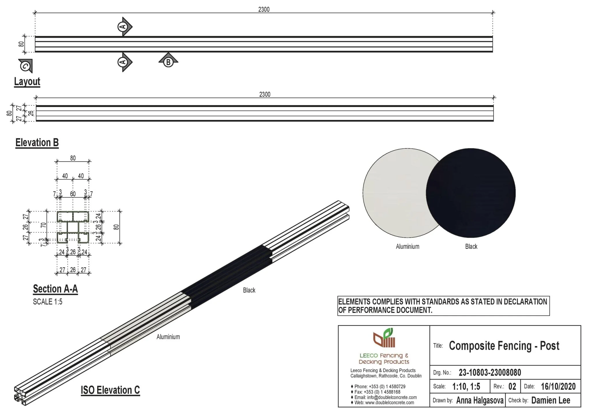 Composite Fencing Post - Pro Insulation and Fence