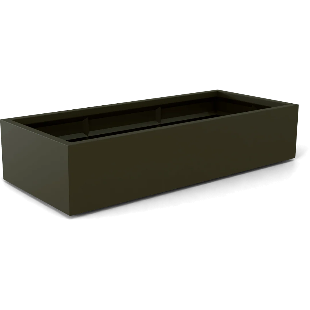 Selenge Extra Wide Large Rectangle Planter - Pro Insulation and Fence