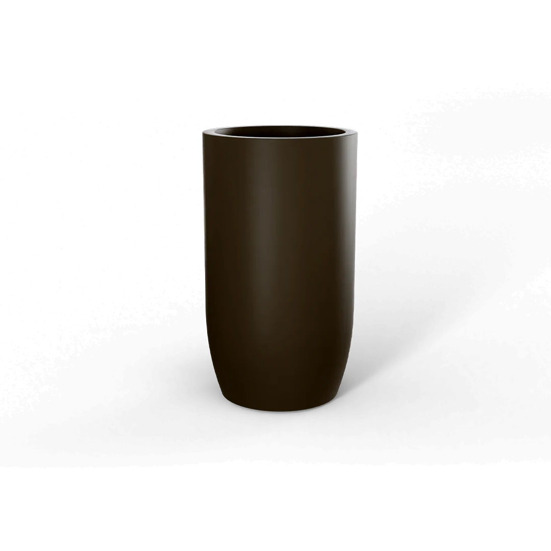 Lisbon Tall Round Tapered Planter - Pro Insulation and Fence