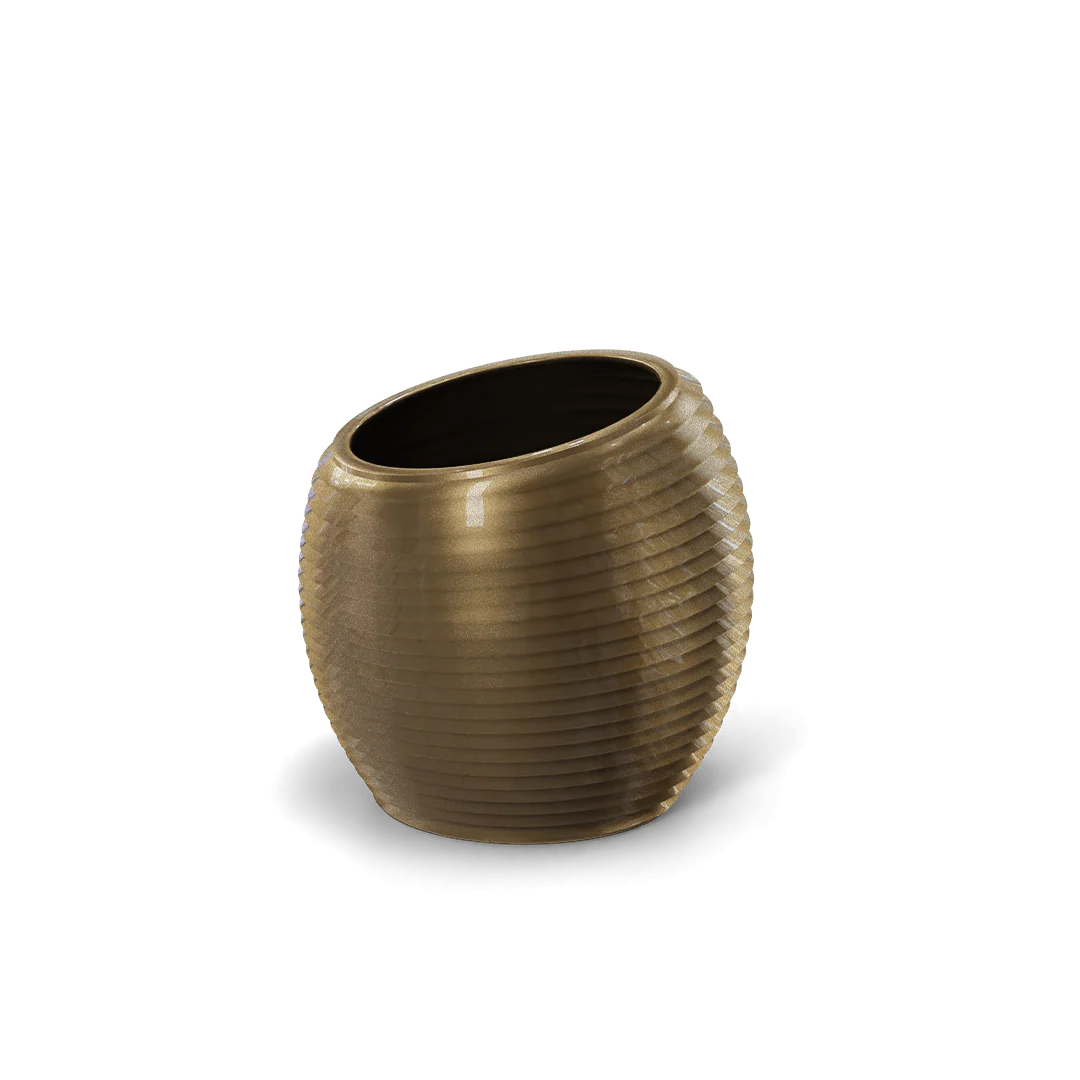 Spiral Modern Globe Planter - Pro Insulation and Fence