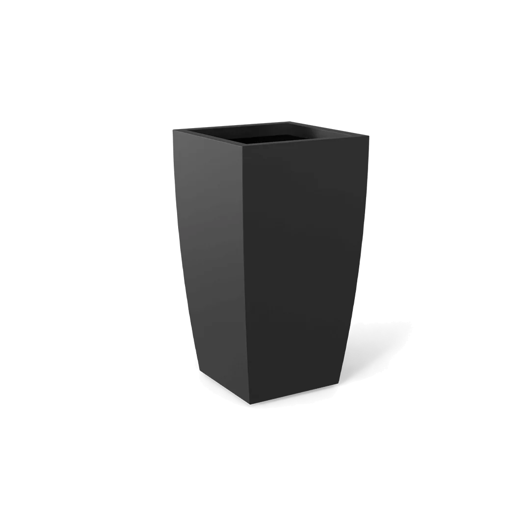 Toulan Modern Tall Tapered Square Planter - Pro Insulation and Fence