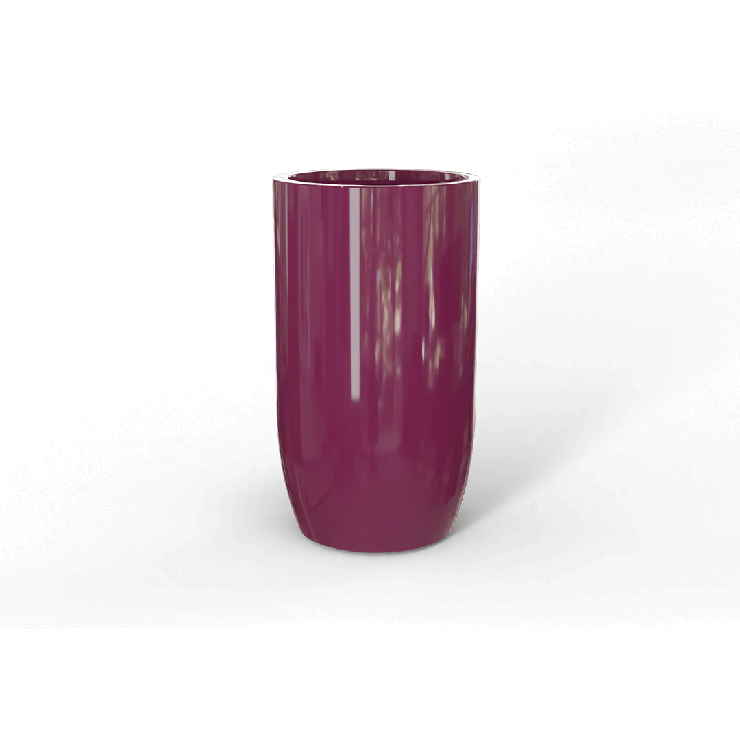Lisbon Tall Round Tapered Planter - Pro Insulation and Fence