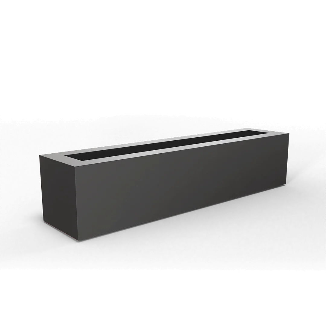 Salon Narrow Low Rectangular Planter - Pro Insulation and Fence